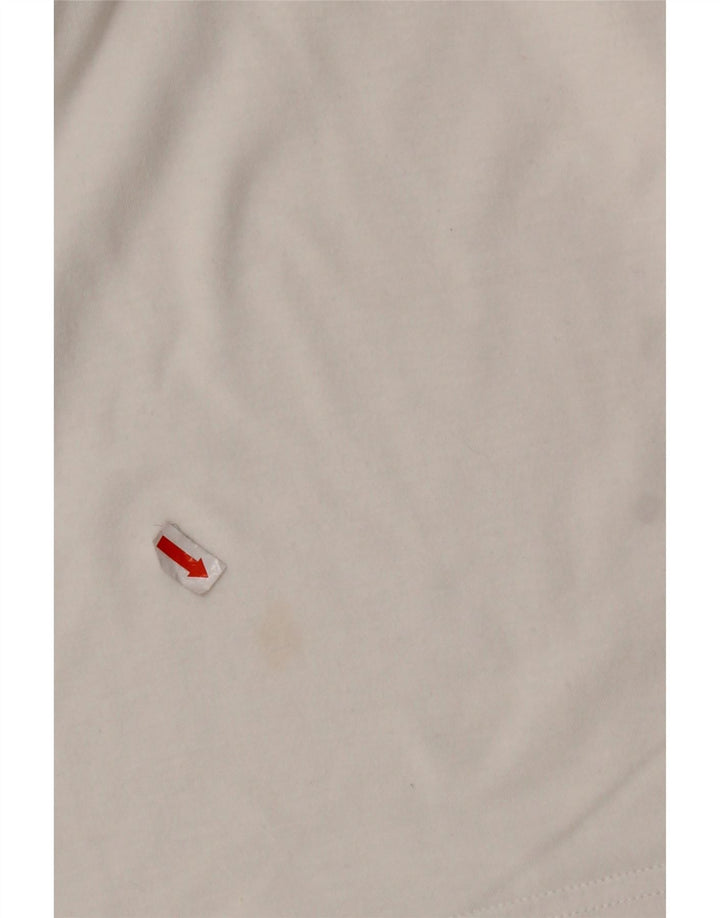 ARMANI JUNIOR Tricou Grafic Băieți Top 11-12 Ani Bumbac Alb