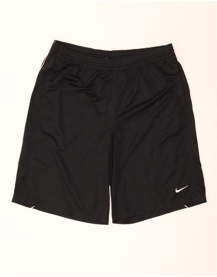 Pantaloni scurți sport Nike pentru bărbați 2XL, poliester negru