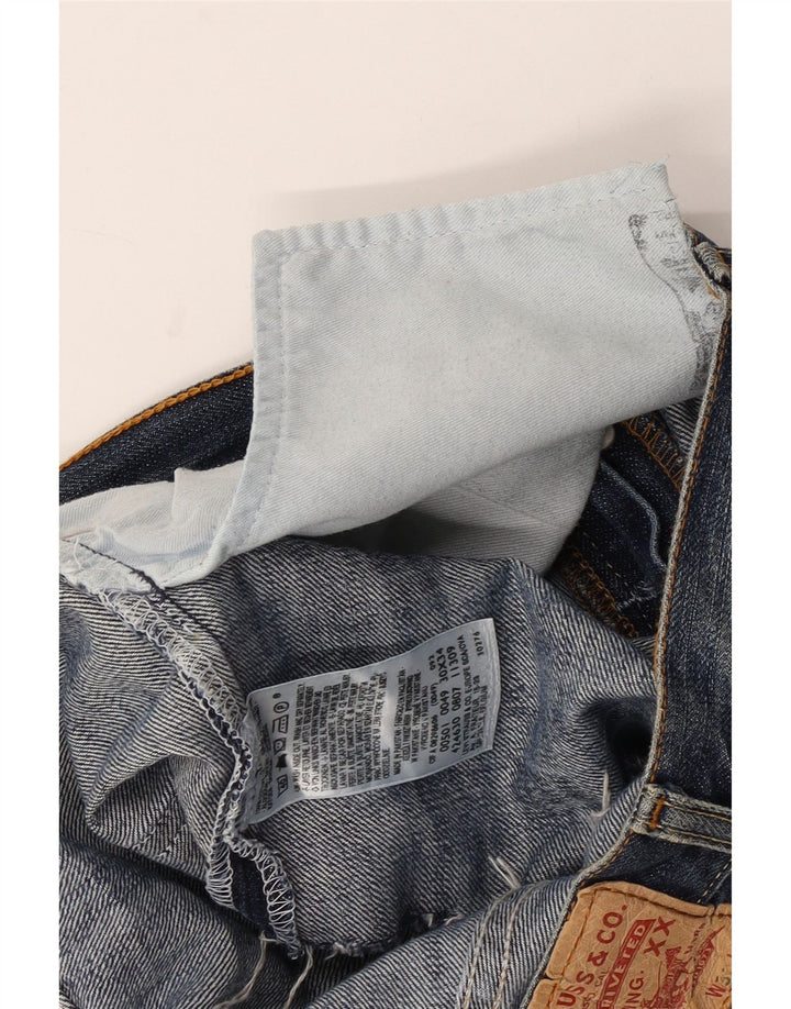 Pantaloni scurți Levi's 501 Denim W30, bumbac albastru mediu
