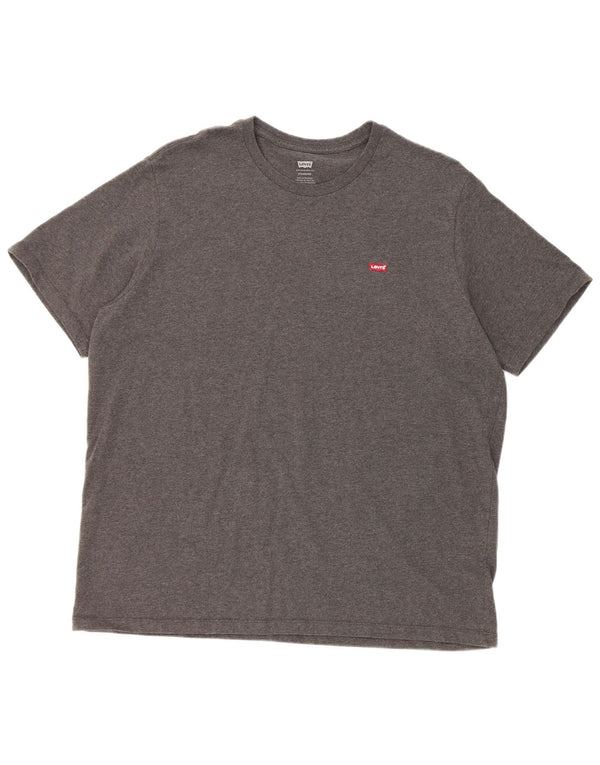Tricou standard pentru bărbați Levi's Top XL bumbac gri