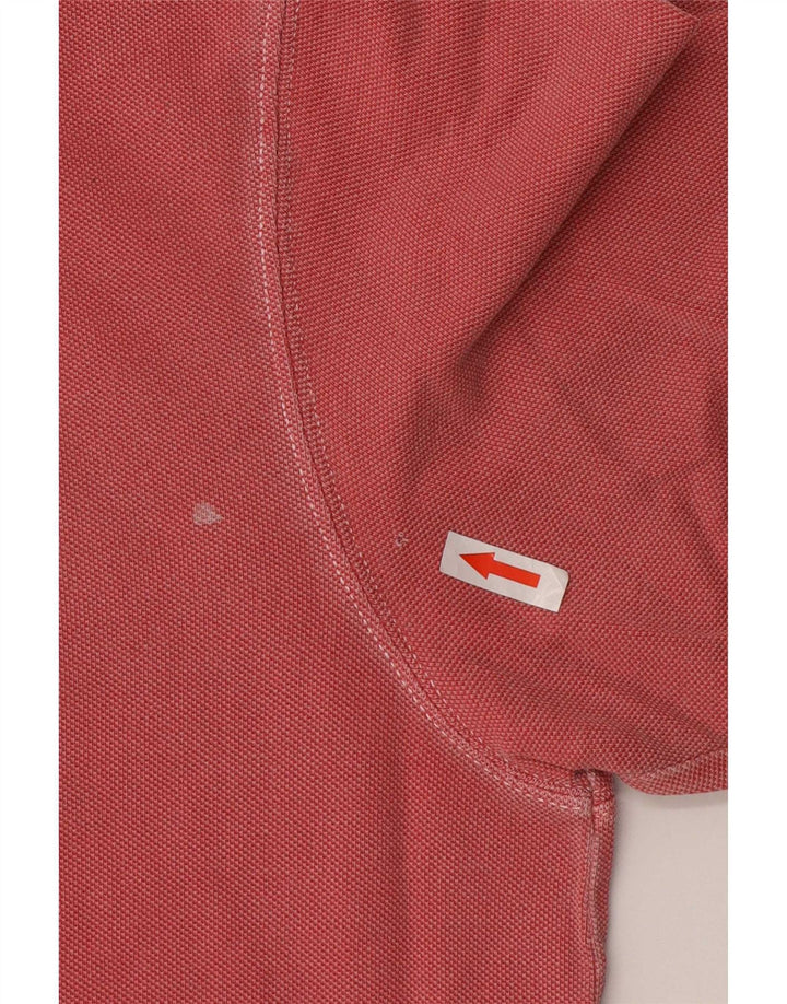 Tricou polo Tommy Hilfiger pentru bărbați, bumbac roșu mare