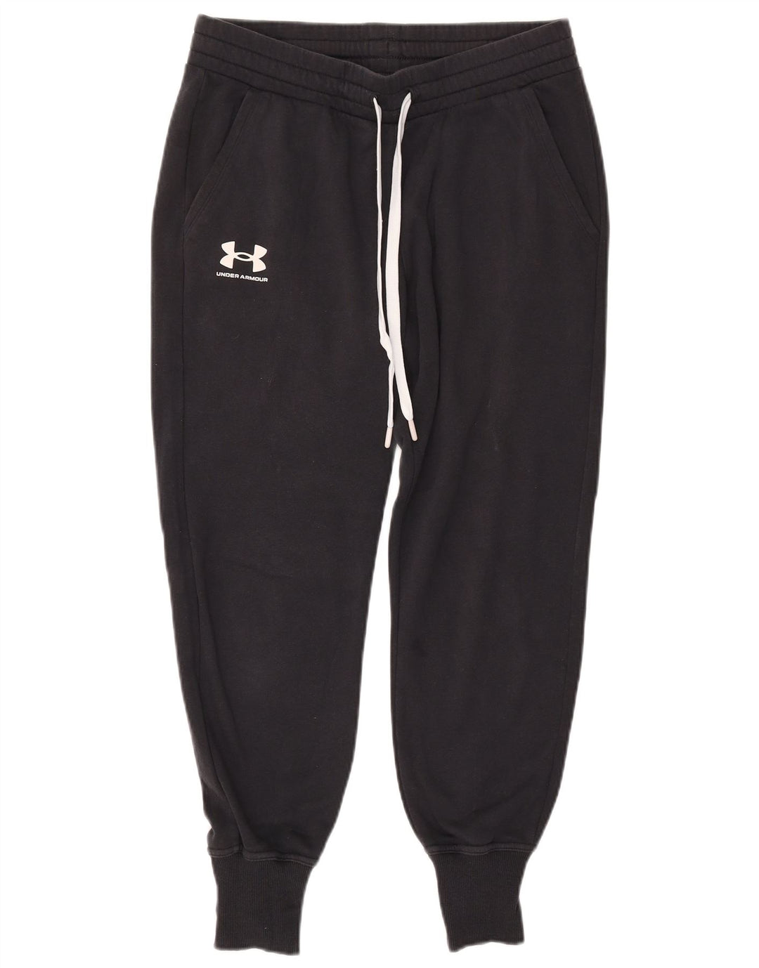 Pantaloni de trening pentru femei UNDER ARMOUR Pantaloni de jogging Mediu Bumbac bleumarin
