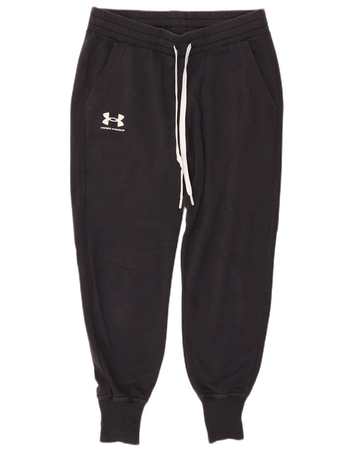 Pantaloni de trening pentru femei UNDER ARMOUR Pantaloni de jogging Mediu Bumbac bleumarin