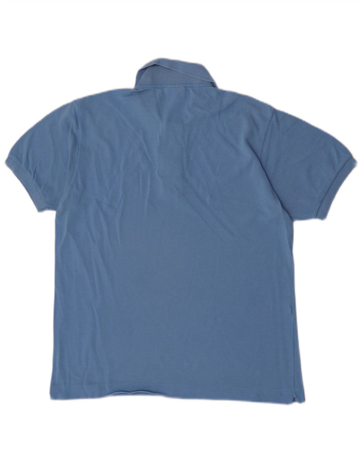 Tricou polo pentru bărbați Lacoste Mărimea 3 Bumbac albastru mic