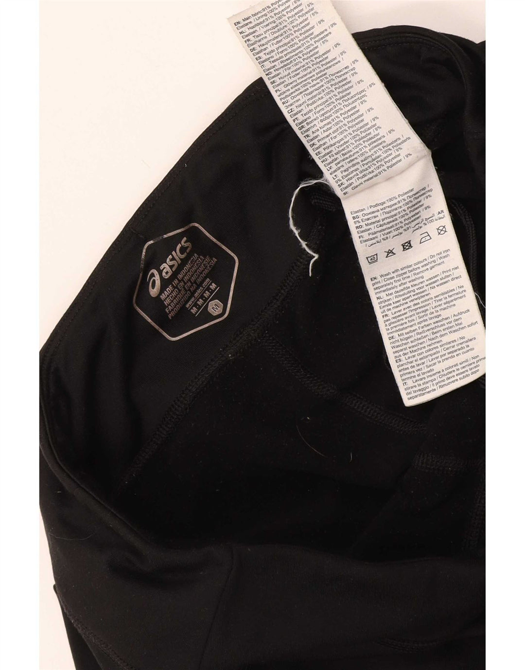 Leggings pentru femei Asics UK 14 Poliester mediu negru