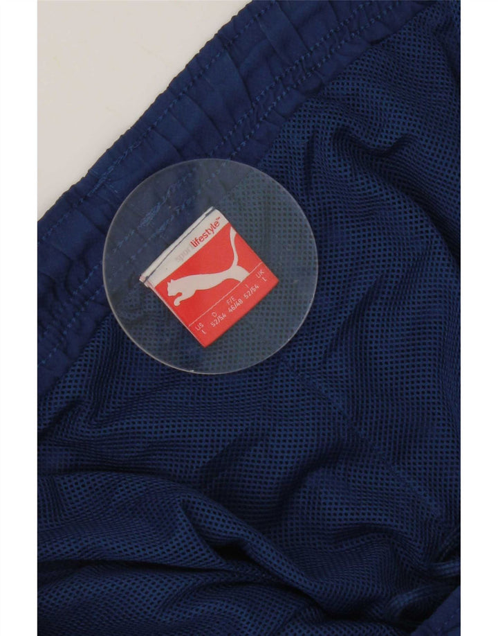 Pantaloni de trening Puma pentru bărbați Joggeri mari, albastru
