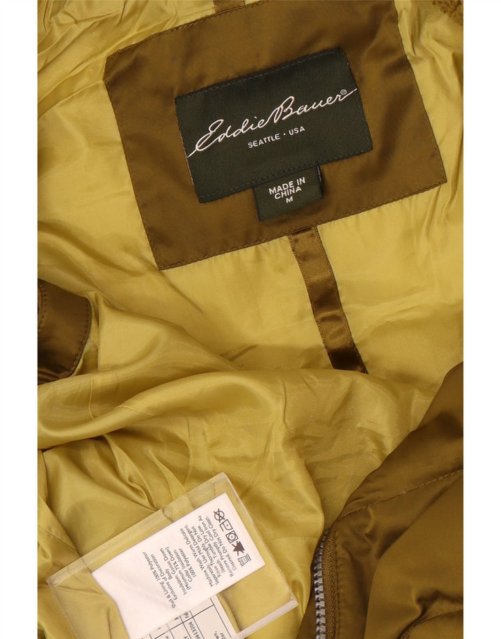 Gilet căptușit pentru femei Eddie Bauer UK 14 Medium Kaki Poliester