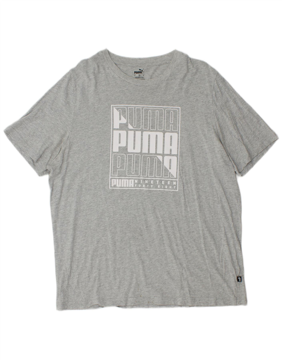 Tricou grafic PUMA pentru bărbați Top XL, gri, pete