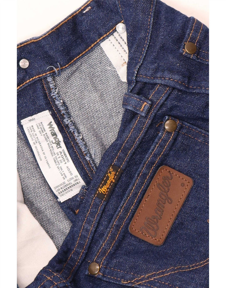 Blugi slim pentru bărbați Wrangler W30 L30 bumbac bleumarin
