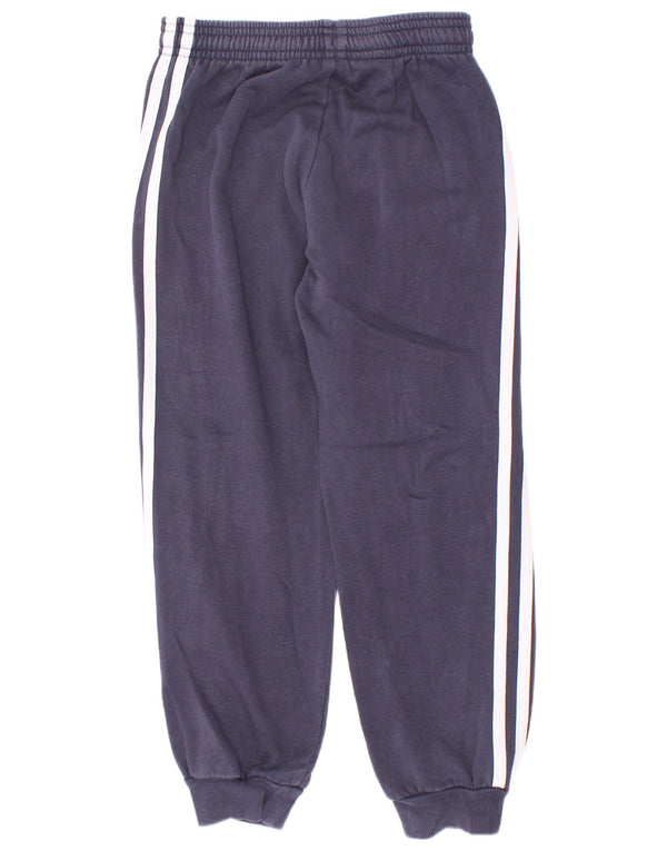 Pantaloni de trening Adidas Băieți Pantaloni de jogging 6-7 ani Bumbac bleumarin