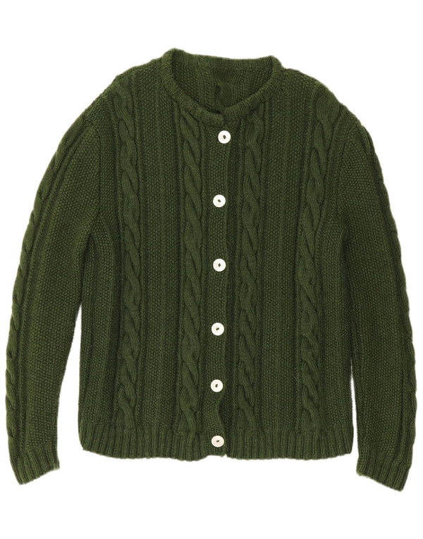 Pulover Cardigan Vintage pentru femei UK 18 XL Verde