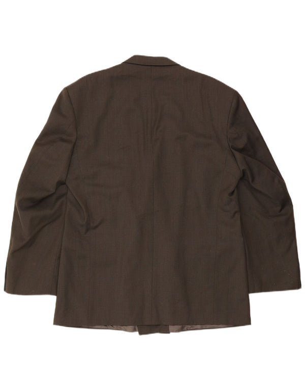 Marks & Spencer jachetă pentru bărbați cu două piepturi, UK 44 XL, verde check