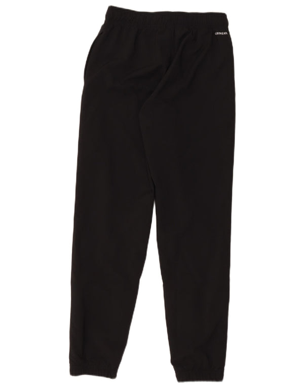 Adidas Băieți Pantaloni Trening Pantaloni Joggeri 11-12 Ani Poliester Negru