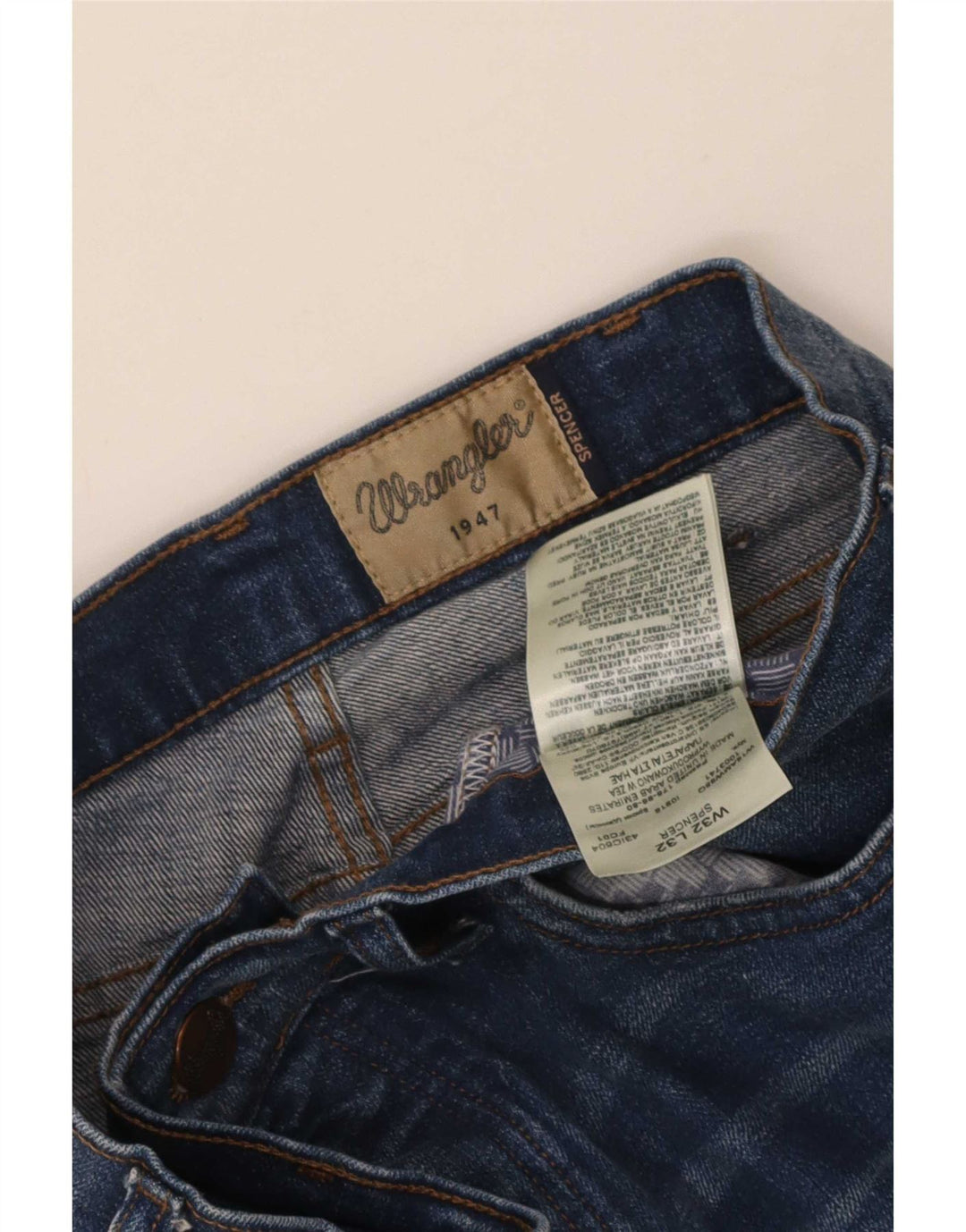 Blugi Wrangler Spencer Straight pentru bărbați W32 L32 Bumbac albastru