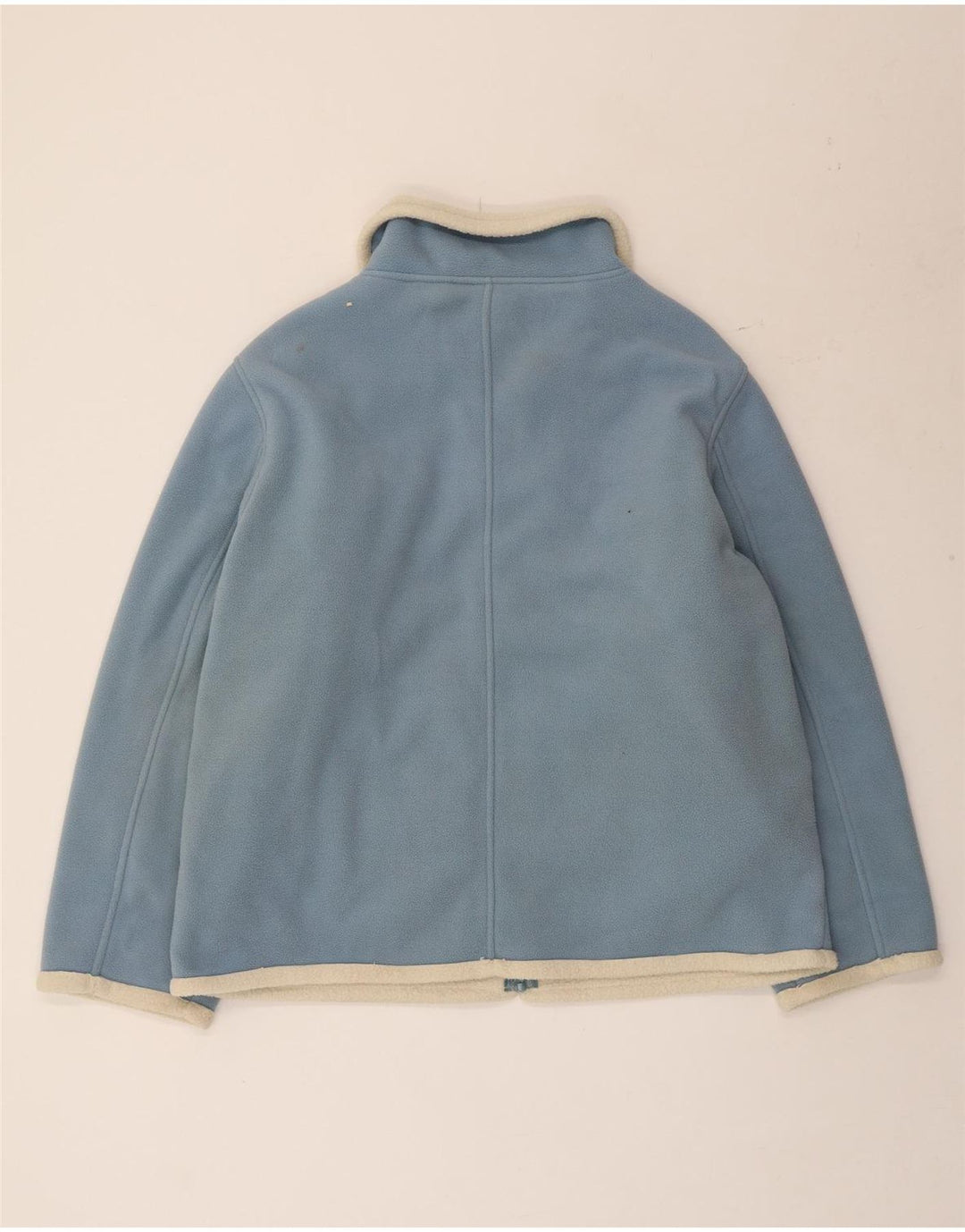 Jachetă vintage pentru bărbați din lână UK 42 XL poliester albastru