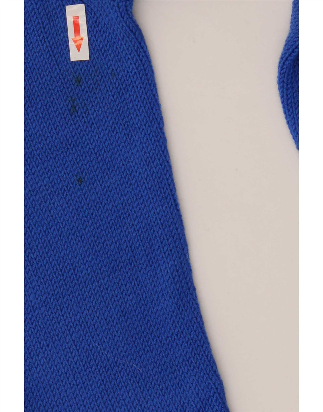 Pulover vintage pentru bărbați cu decolteu în V, albastru mediu