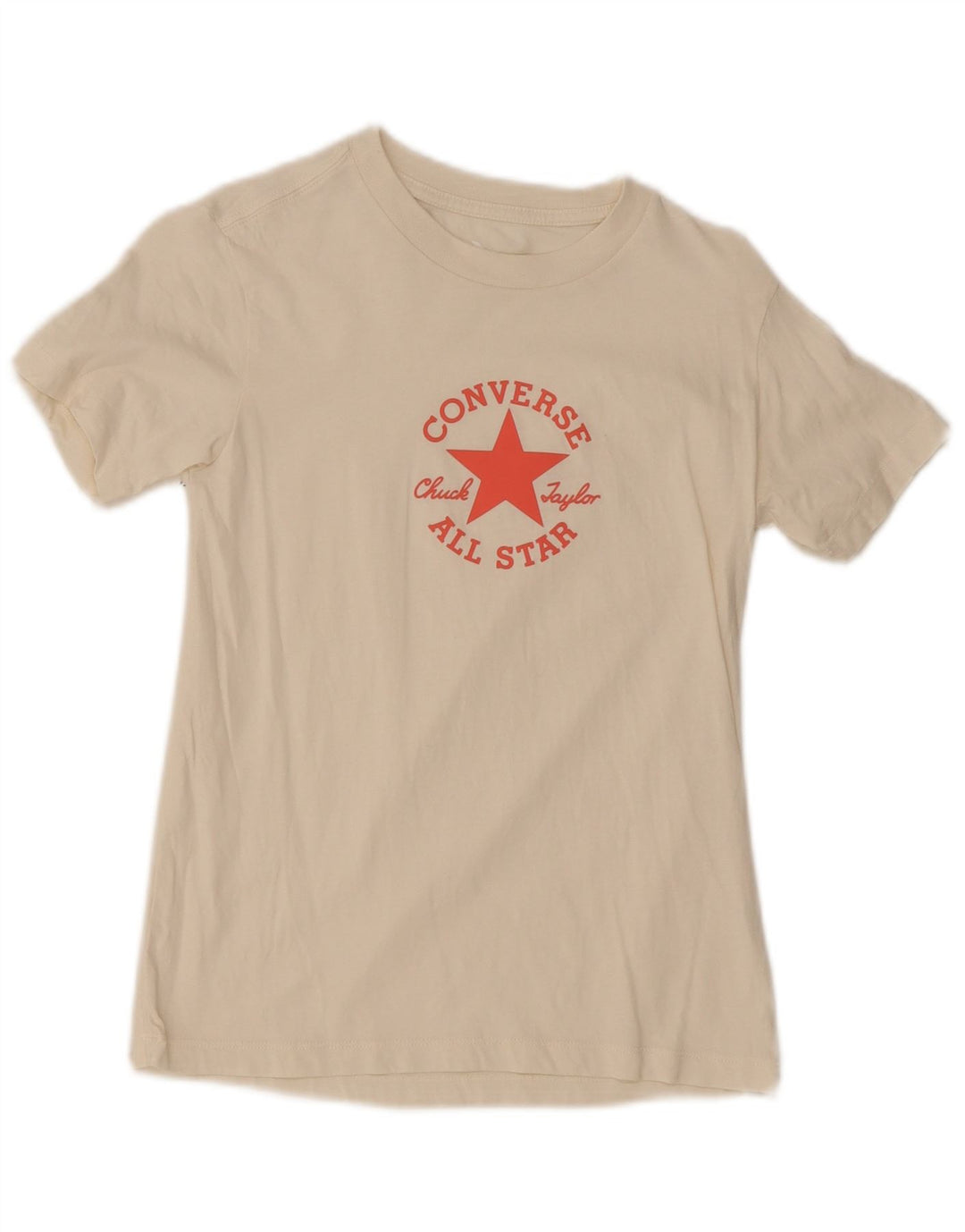 Tricou grafic Converse pentru femei Top UK 8 Small White