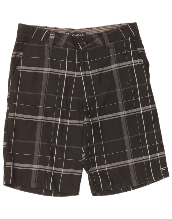 Pantaloni scurti chino pentru femei O'Neill W32 Poliester cu carouri negru mediu