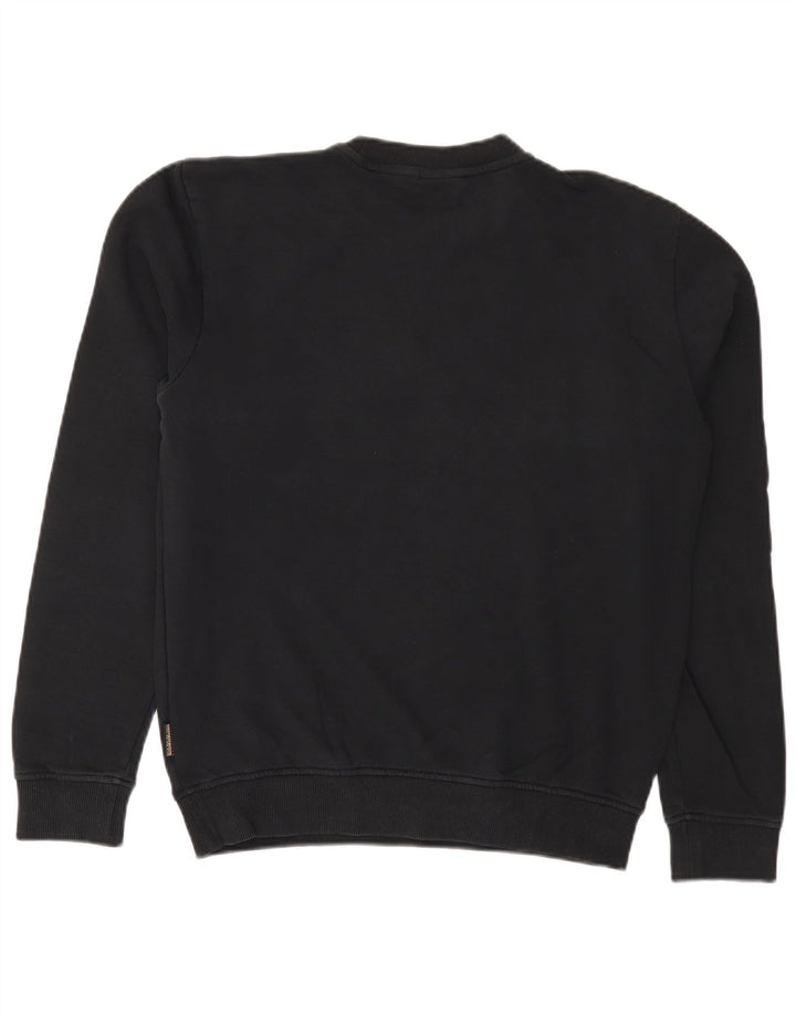 Pulover pentru bărbați Napapijri, bumbac mic, negru