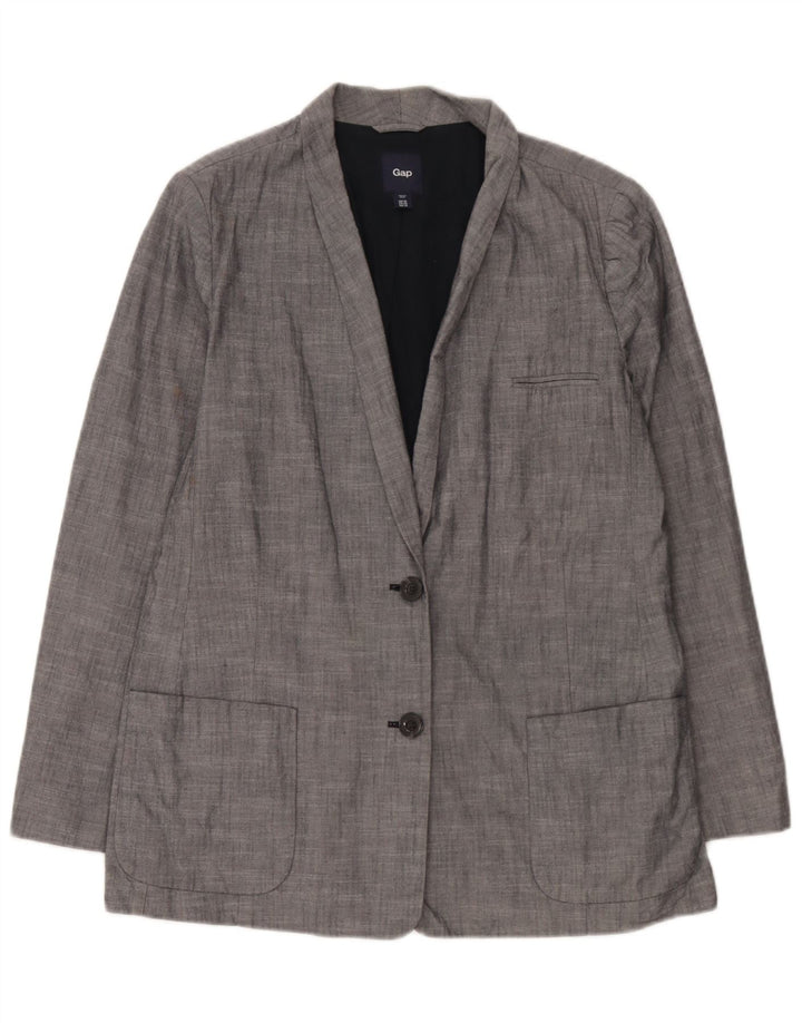 Sacou Gap pentru femei cu 2 nasturi, UK 18 XL, bumbac albastru