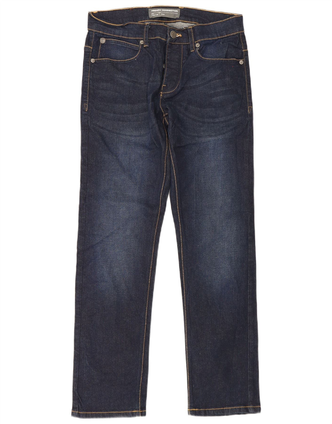 Blugi slim pentru bărbați French Connection L30 L30 Bumbac bleumarin