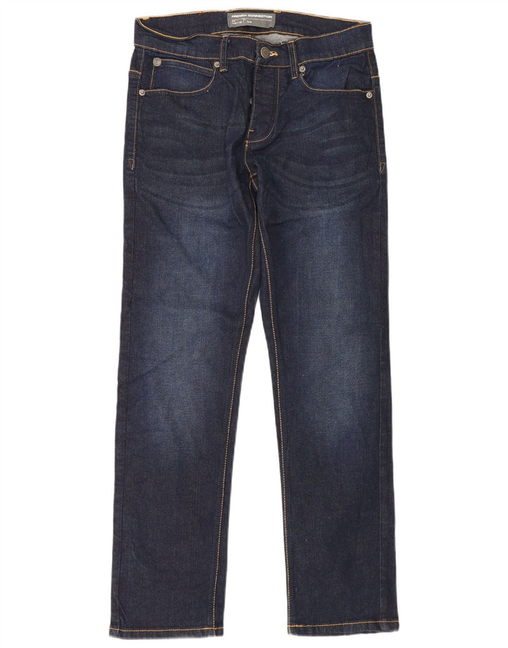 Blugi slim pentru bărbați French Connection L30 L30 Bumbac bleumarin