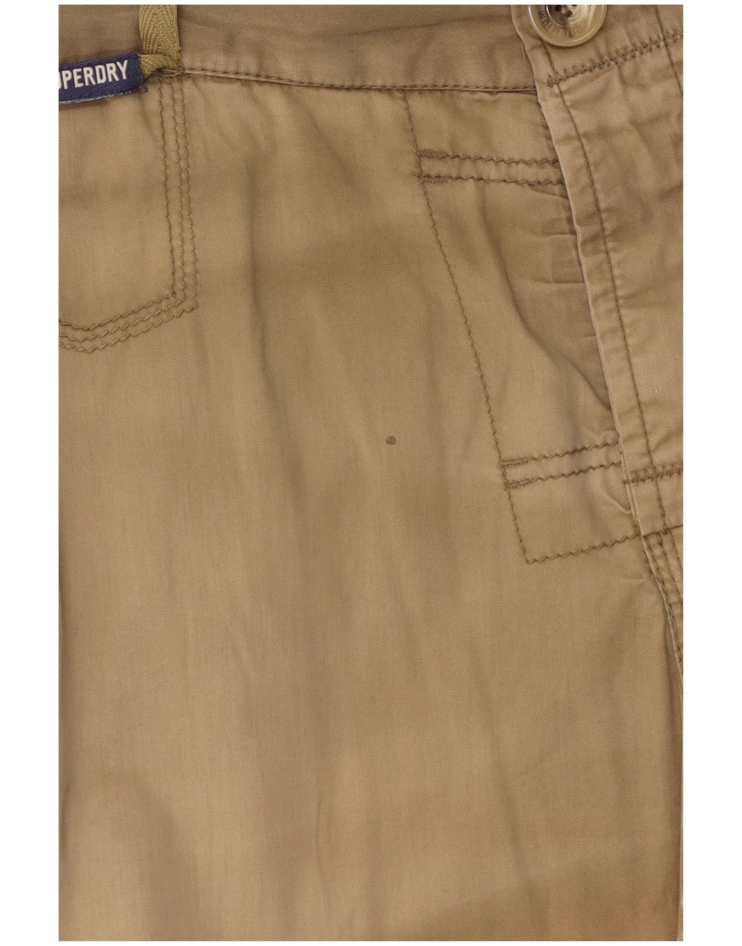 Pantaloni scurți chino pentru bărbați Superdry Medium W32 Beige Bumbac