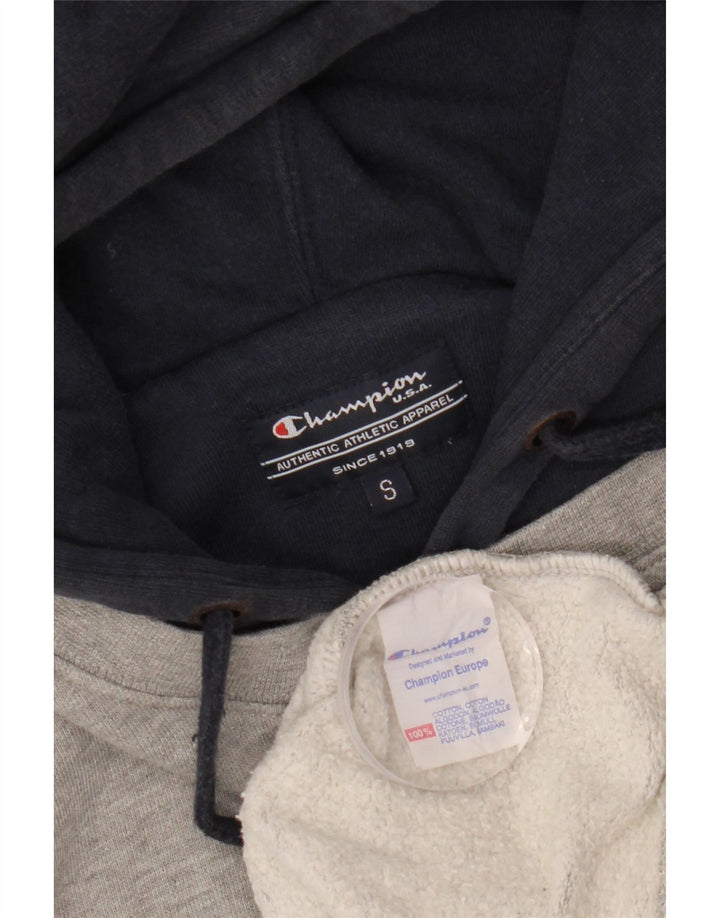 Pulover pentru bărbați Champion Alabama Graphic Hoodie, mic, gri, bumbac color bloc