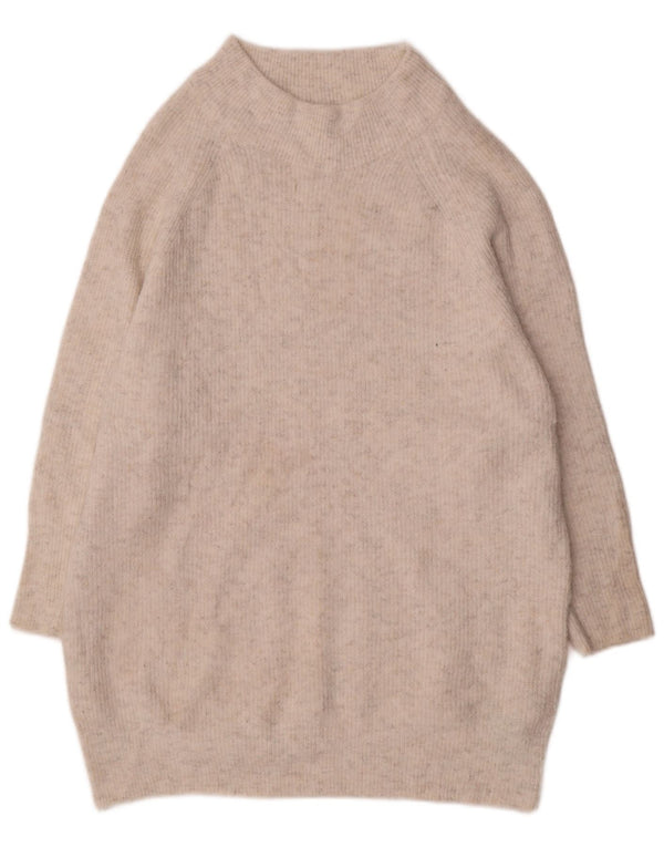 Rochie cu pulover pentru femei Topshop UK 10 Poliester alb mic