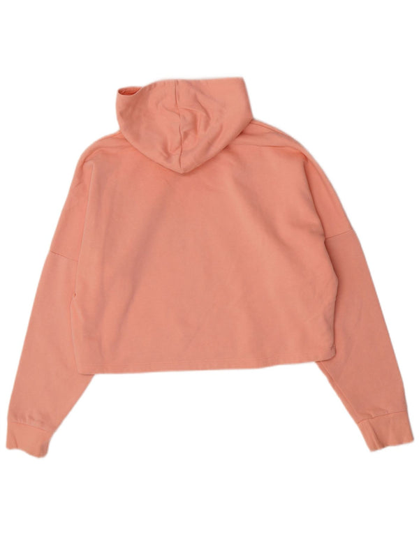 Pulover Puma Fete Crop Graphic Hoodie 13-14 Ani Roz Bumbac
