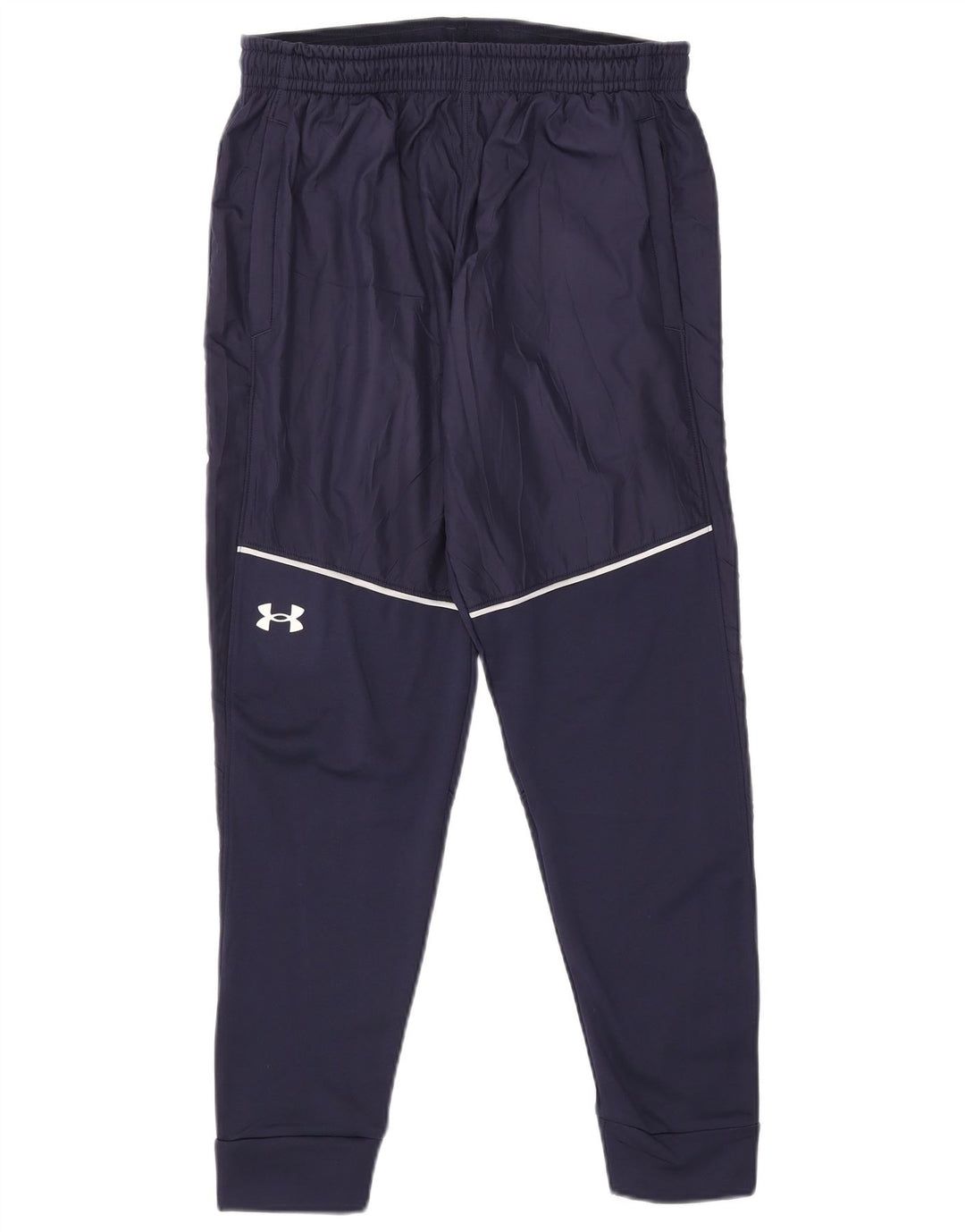 Pantaloni de trening grafic pentru bărbați Under Armour Pantaloni de jogging Medium Bleumarin