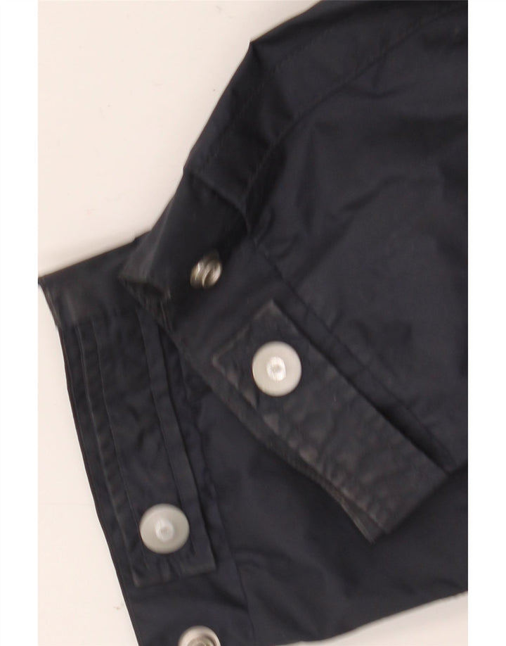 Jachetă de ploaie pentru bărbați Armani Jeans UK 40 mare poliamidă bleumarin