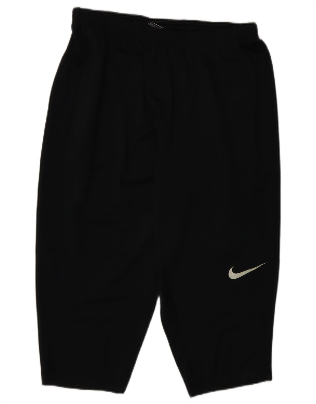 Bermude sport pentru bărbați Nike, poliester mediu negru