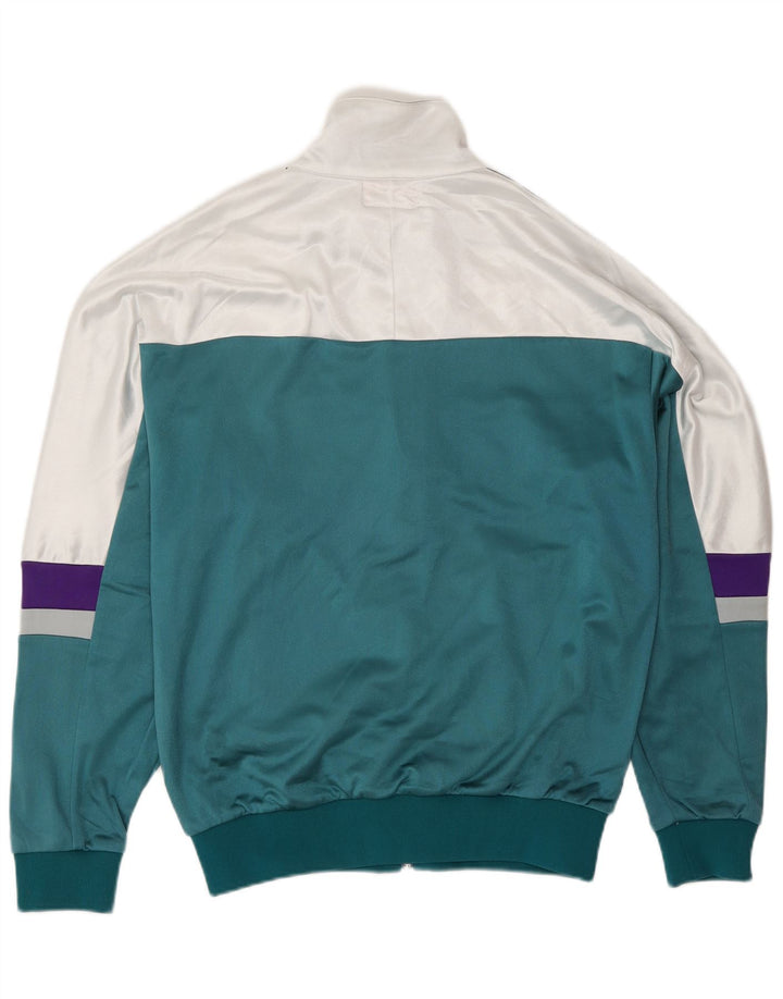 Jachetă de top pentru trening grafic Asics pentru bărbați IT 48 Medium Green Colorblock