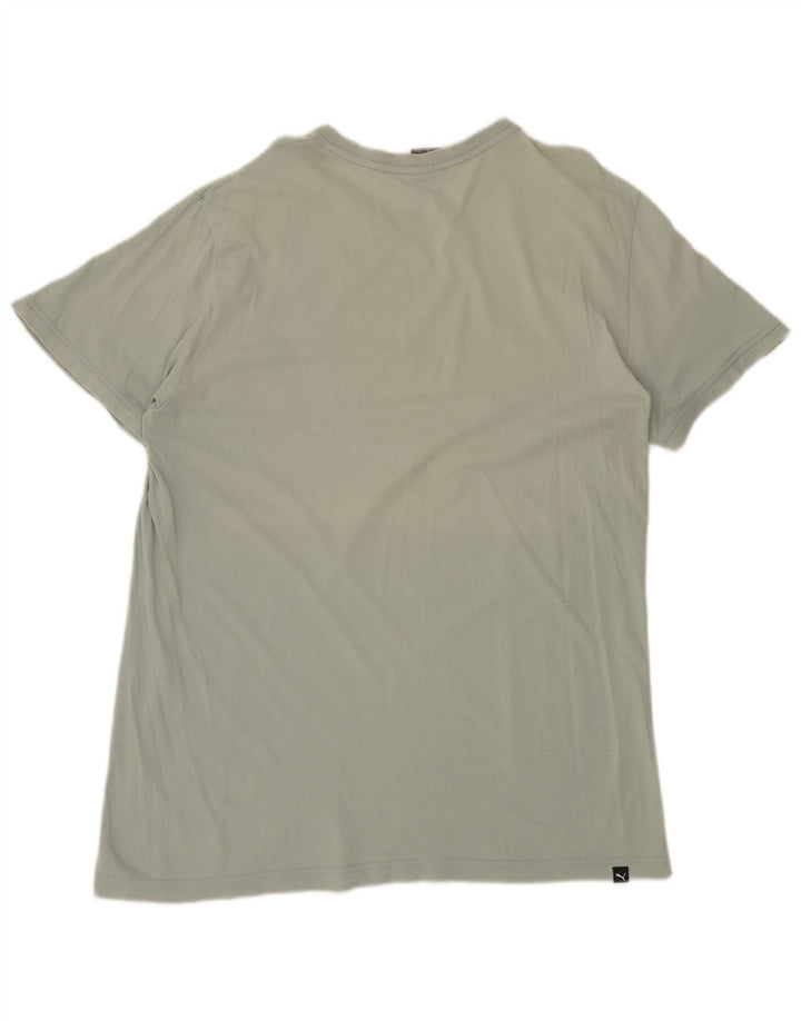 Tricou pentru bărbați PUMA Top Large Blue