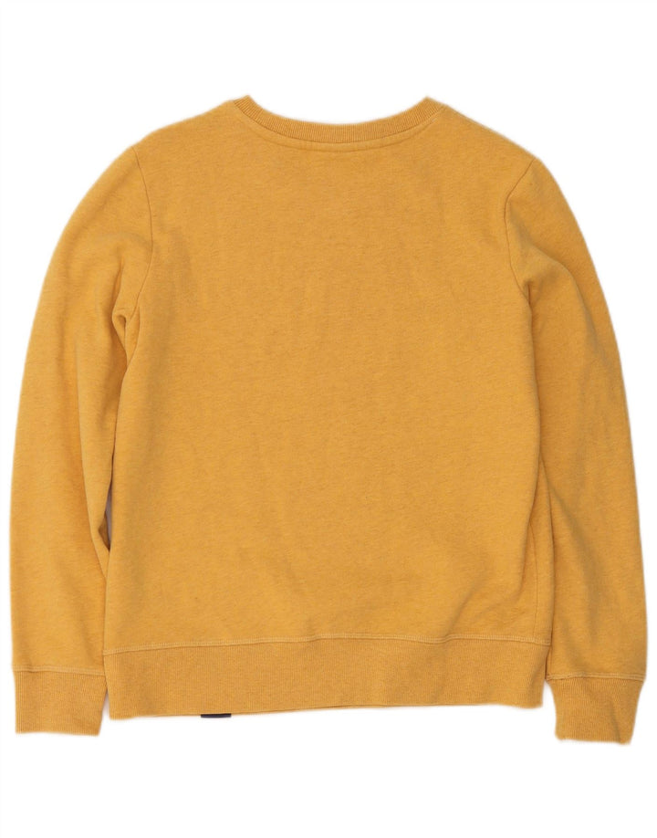 Pulover supradimensionat pentru femei Superdry UK 8 Bumbac galben mic