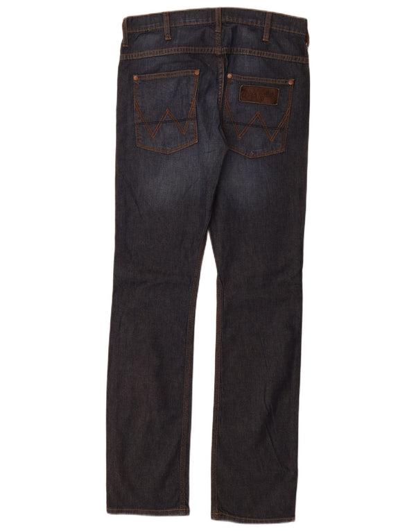 Blugi pentru bărbați Wrangler Spencer Straight W30 L34 Bumbac bleumarin