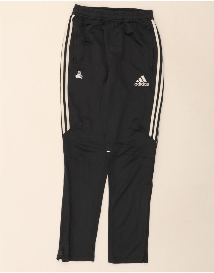 Pantaloni de trening Adidas Climacool pentru baieti 13-14 ani poliester gri