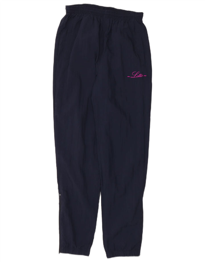 Pantaloni de trening pentru bărbați Lotto Pantaloni de jogging Mediu Nailon bleumarin