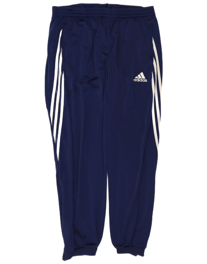 Trening complet pentru bărbați ADIDAS XL, albastru bleumarin, poliester color bloc