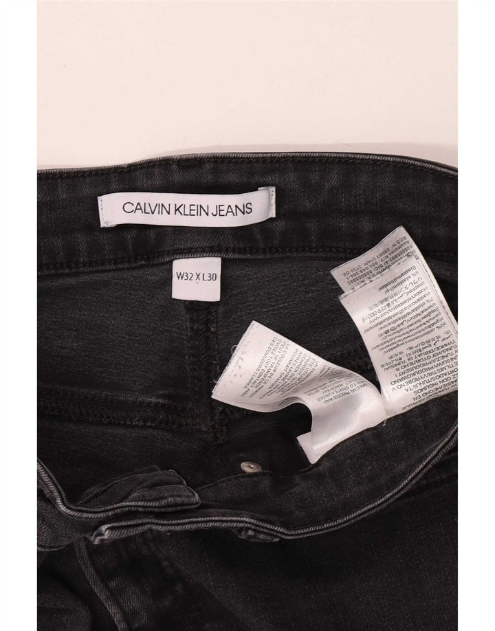 Blugi slim pentru bărbați Calvin Klein W32 L27 bumbac gri