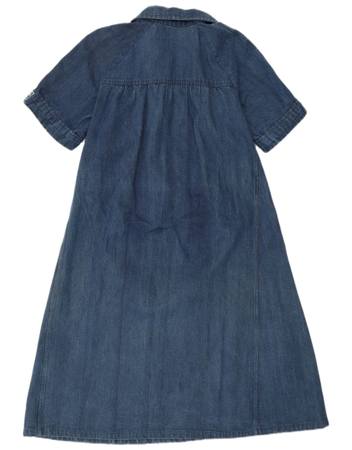 Rochie de blugi pentru femei VINTAGE UK 12 Medium Blue