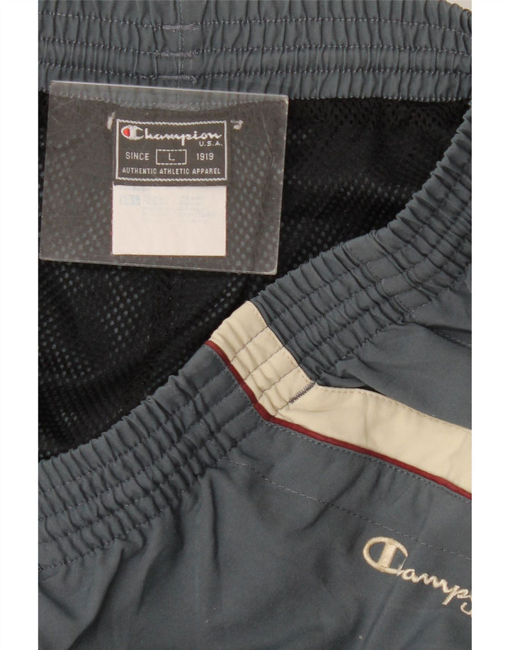 Pantaloni de trening pentru bărbați Champion, mari, gri, poliester