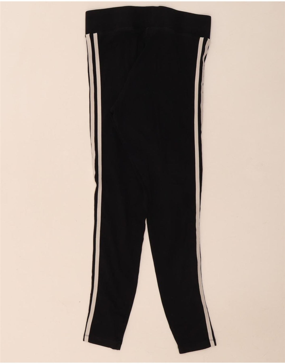 Leggings pentru femei Adidas UK 10, bumbac negru mic
