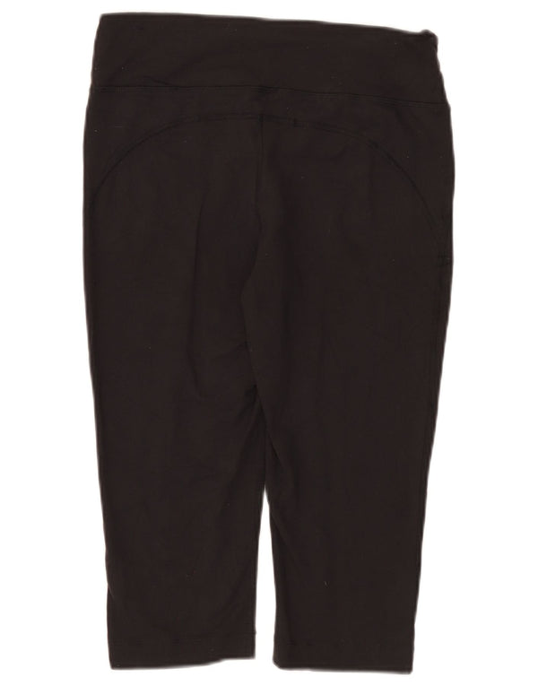 Leggings Capri Champion pentru femei UK 12 Medium Black Nylon