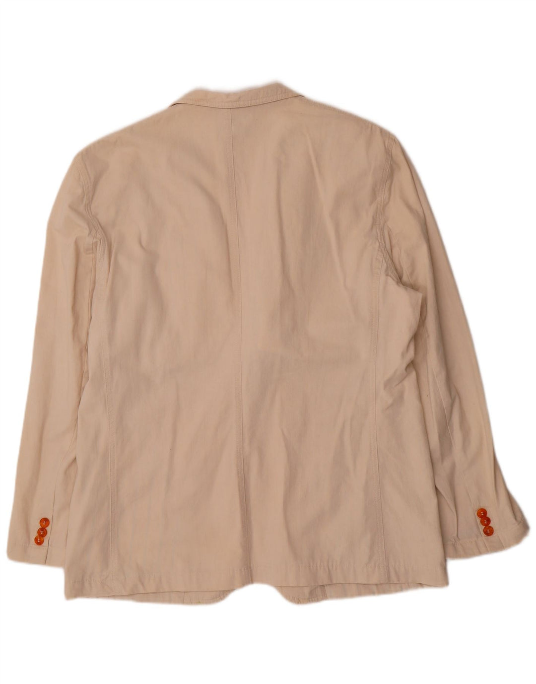 Blazer Vintage pentru bărbați cu 1 nasture EU 52 XL bumbac bej