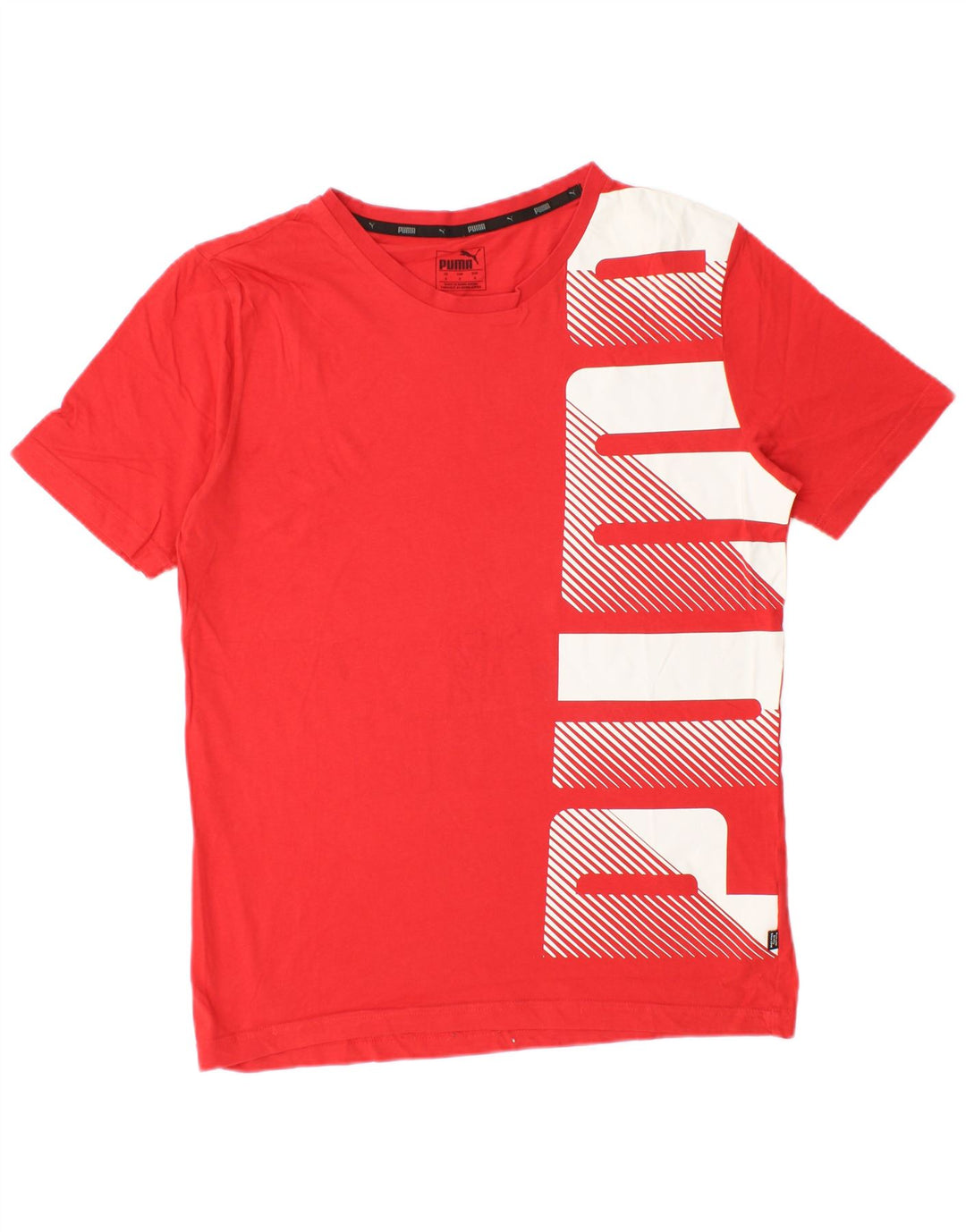 Tricou grafic Puma pentru bărbați Top mic, roșu, bumbac