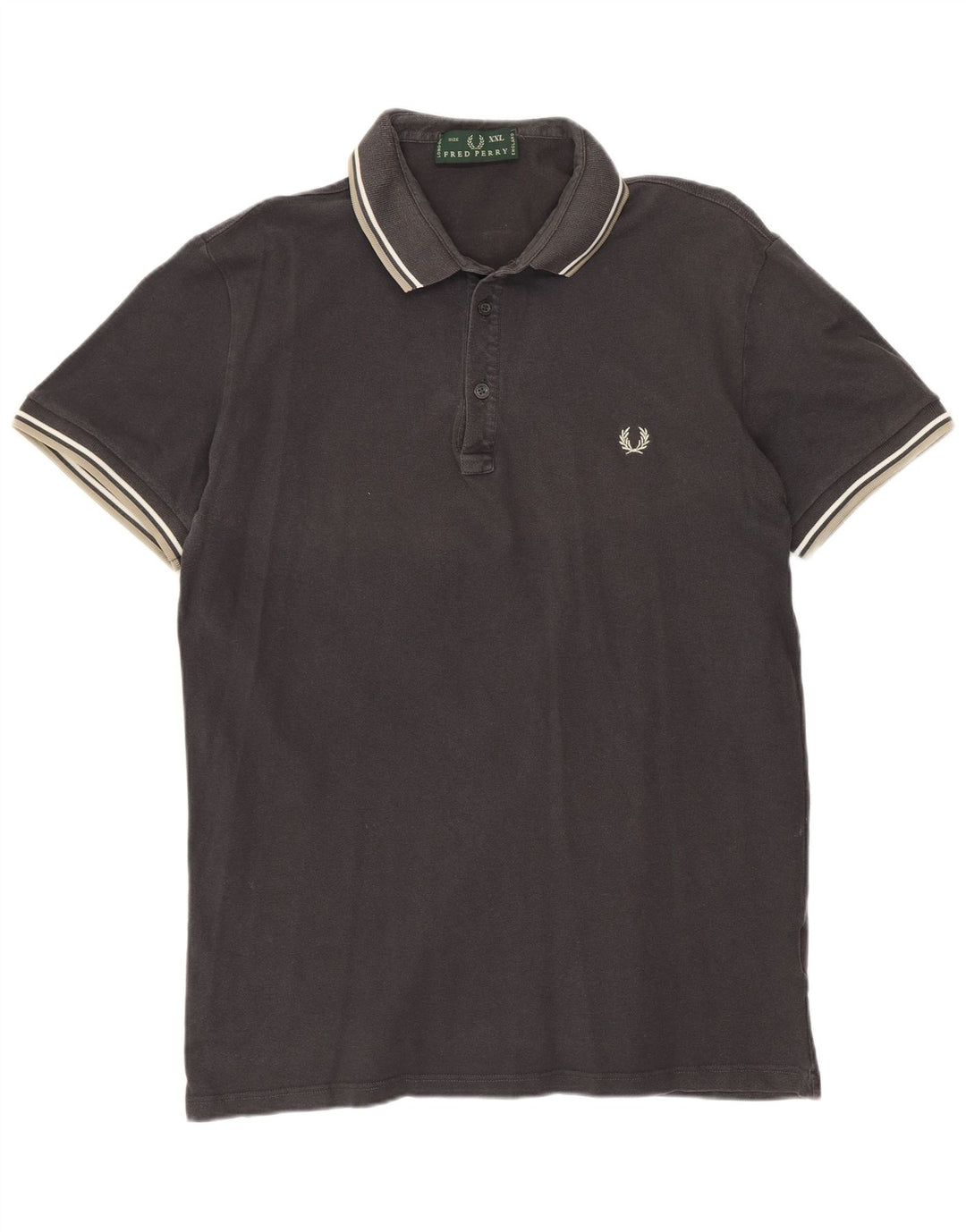 FRED PERRY Tricou polo pentru bărbați 2XL bumbac gri