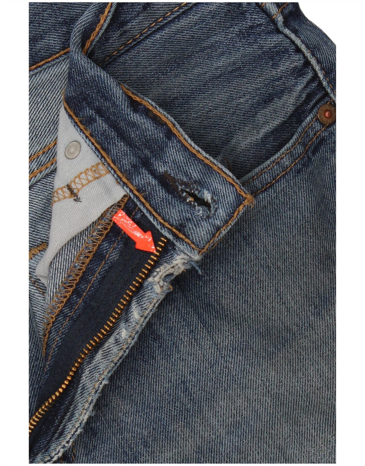 Blugi drepți distressed 505 Levi's pentru bărbați W33 L30 bumbac albastru