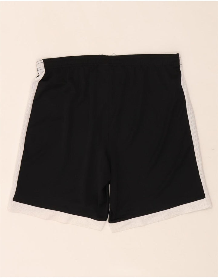 Pantaloni scurți sport Nike pentru bărbați, negru mediu, poliester color bloc